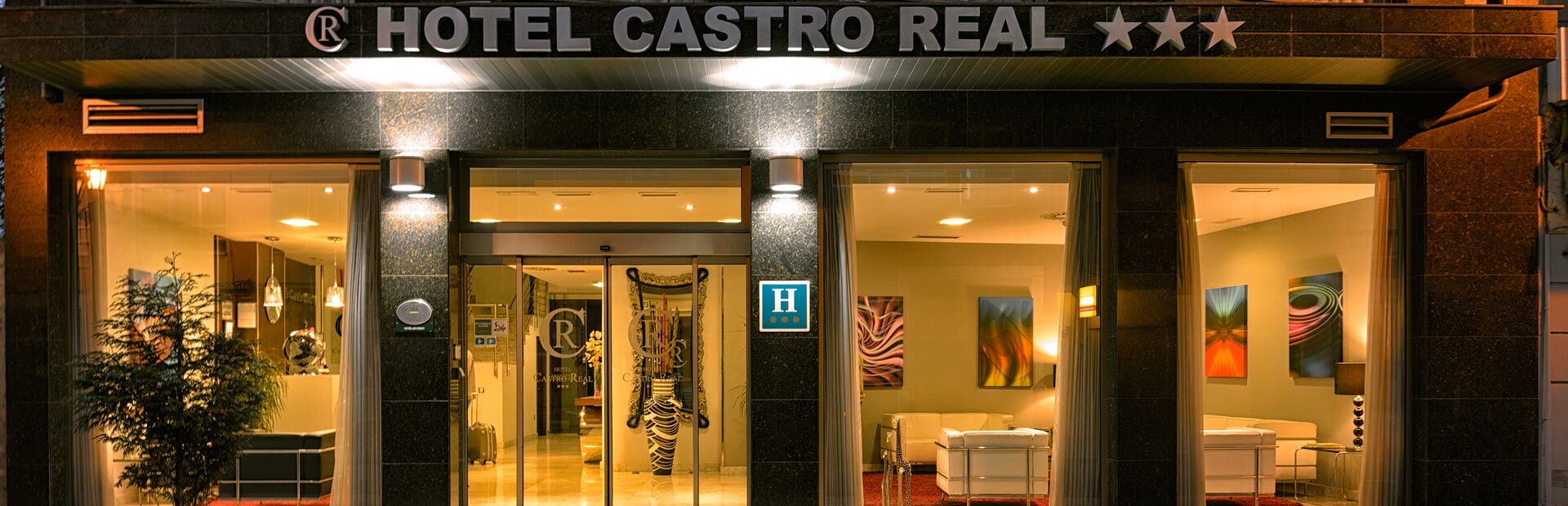 Hotel Castro Real Овьедо Экстерьер фото